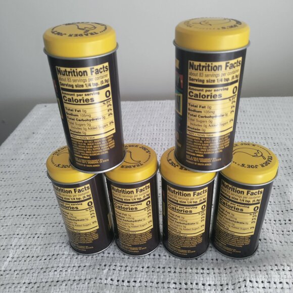 6 Pack Trader Joe's Crunchy Chili Onion Sprinkle Seasoning Blend 2.64 OZ Each - Picture 2 of 3